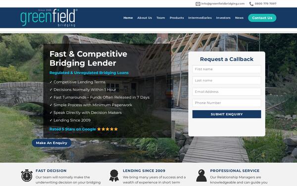 Greenfield Mortgages